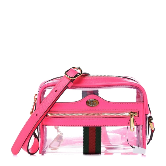 gucci mini ophidia transparent convertible bag